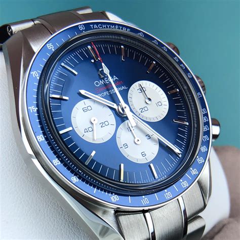 omega speedmaster tokyo 2020 blue|omega speedmaster special editions.